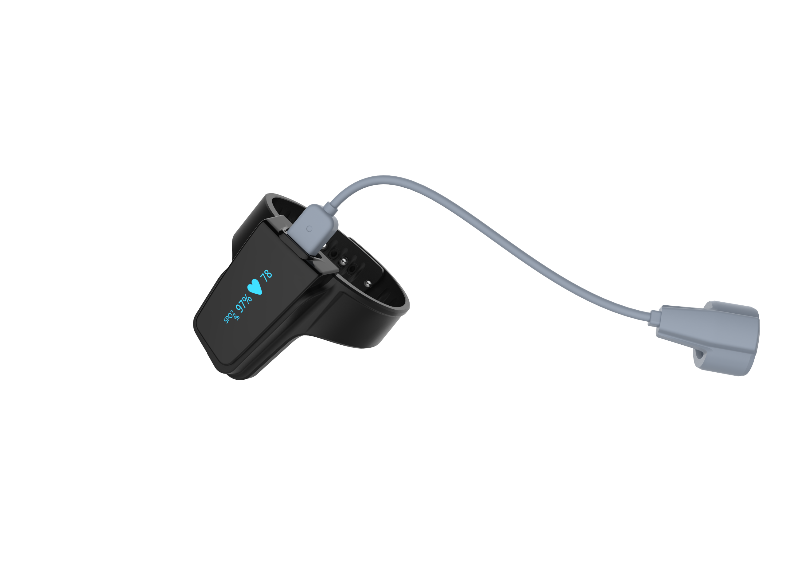 Checkme O2 Wrist Continuous Oxygen Monitor Tracking Sleep for 72 hours with One Full Charge MDcubes